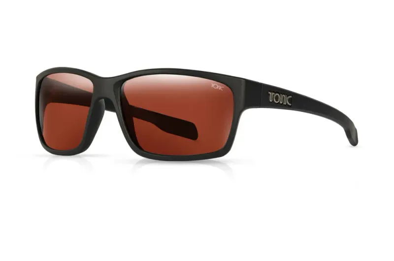 TONIC TITAN Matte Black Photochromic Copper Sunglasses